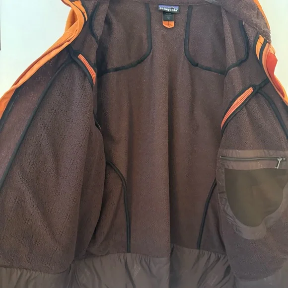 Vintage Patagonia Technical Storm Jacket - Rare Pumpkin Orange - Size XL - Picture 7 of 11